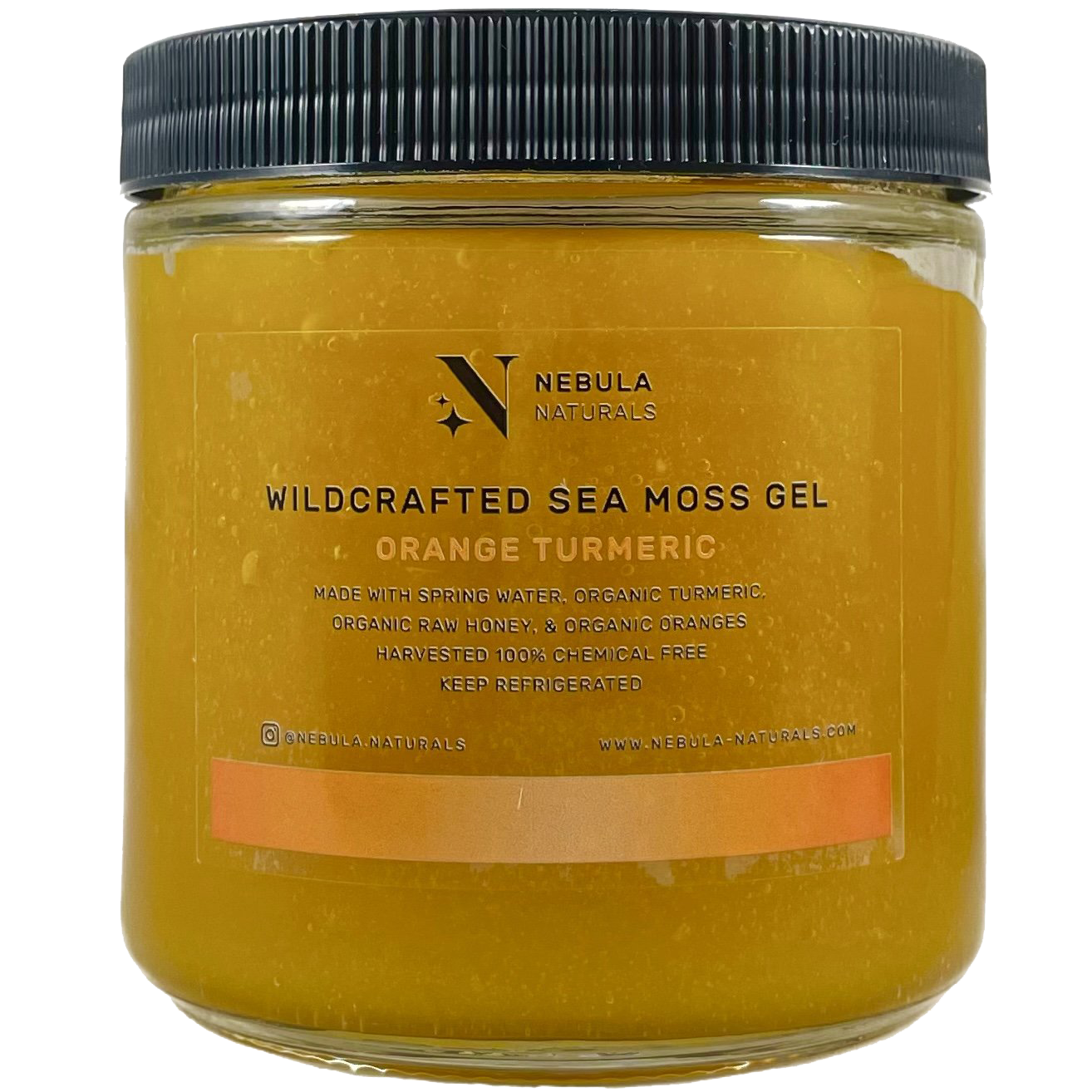 Orange Turmeric Sea Moss Gel